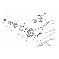 Joint carter de tendeur pour YAMAHA Xmax 125 2006 à 2013