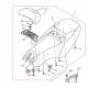 Crochet de selle pour YAMAHA Tmax 500 2008 à 2011 et Tmax 530 2012-2013