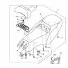 Crochet de selle pour YAMAHA Tmax 500 2008 à 2011 et Tmax 530 2012-2013