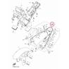 Garde boue arrière complet gris mat pour YAMAHA YZF-R1 2009 à 2013