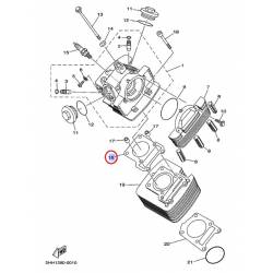 Joint de culasse pour YAMAHA XT125 R/X 2005 à 2007 et TT125R 2005 à 2013