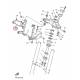 Pâte Droite de support de phare pour YAMAHA XJ600N 1998 à 2002
