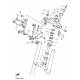 Pâte Gauche de support de phare pour YAMAHA XJ600N 1998 à 2002