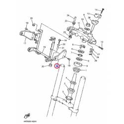 Pâte Gauche de support de phare pour YAMAHA XJ600N 1998 à 2002