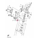 Pâte Gauche de support de phare pour YAMAHA XJ600N 1998 à 2002
