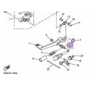 Goupille de pédale de frein pour YAMAHA YZF-R6 1999 à 2002