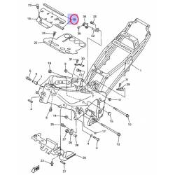 Mousse de couvercle de cadre de YAMAHA YZF-R1 1998 à 2003