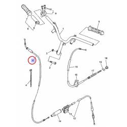 Cable d'accelerateur pour YAMAHA Neo's 50 de 2008 à 2012