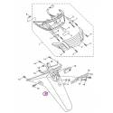 Support immatriculation pour Yamaha Cygnus 125 07-12