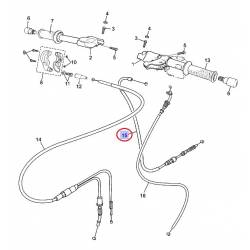 Câble d'embrayage pour Yamaha TZR 50 03-09