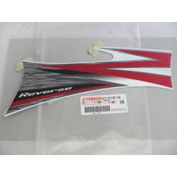 ADHESIF DE RESERVOIR YMF350R RAPTOR BLANC 2009