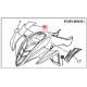ADHESIF DE RESERVOIR YMF350R RAPTOR BLANC 2009
