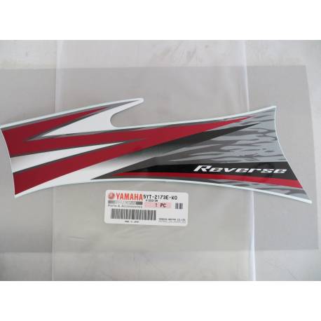 ADHESIF DE RESERVOIR YFM350R RAPTOR BLANC G