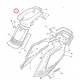 Carénage sous selle pour Yamaha Beluga CV 80 