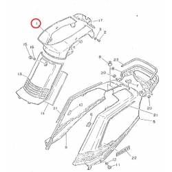 Carénage sous selle pour Yamaha Beluga CV 80 