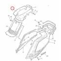 Carénage sous selle pour Yamaha Beluga CV 80 