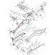 Boomerang Droit Noir Mat pour Yamaha Tmax 530 de 2012 à 2014
