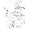 Couvercle de guidon inferieur pour Yamaha Tmax 530 de 2012 à 2014