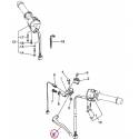 Levier d'embrayage pour Yamaha XT660 R/X 04-14, XT 600 92-02, TDR 125 93-02 ...