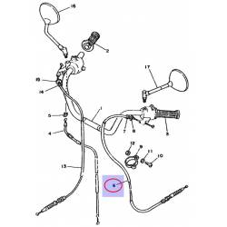 Cable d'embrayage pour Yamaha SR 125 de 1989