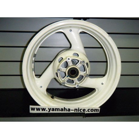 Jante arriere blanche pour YAMAHA YZF SP 750 de 1993