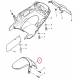 Garde boue avant noir mat pour Yamaha Slider 50 de 2001 à 2013
