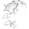 Garde boue avant noir mat pour Yamaha Slider 50 de 2001 à 2013