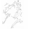 Cache arrière Gris Mat pour Yamaha Xmax 125 et 250 de 2010 à 2013