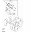 Disque de frein arrière pour Yamaha YZF R125 de 2008 à 2014 et MT 125 de 2015
