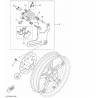 Disque de frein arrière pour Yamaha YZF R125 de 2008 à 2014 et MT 125 de 2015