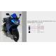 Bulle Ermax Aeromax 40 cm noir clair pour Yamaha XJ6 Diversion F de 2010 à 2014