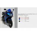 Bulle Ermax Aeromax 40 cm noir clair pour Yamaha XJ6 Diversion F de 2010 à 2014