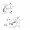 Clignotant complet avant gauche pour Yamaha Tmax 500 de 2001 à 2007