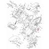 Passage de roue noir mat pour Yamaha YZF-R6 de 2008 à 2014