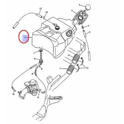Réservoir à essence pour Yamaha Majesty 125 de 2001 à 2009