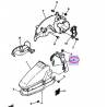 Garde boue avant blanc pour Yamaha Beluga CH50 de 1990