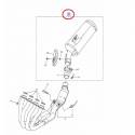 Silencieux pour Yamaha FZ8 N et S de 2012 à 2015