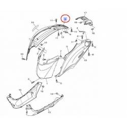 Cache latérale arrière droit blanc pour Yamaha D'elight de 2014