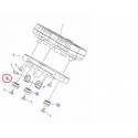 Amortisseur de support de compteur pour Yamaha MT07 de 2014 à 2015, TDM900 de 2002 à 2010, MT01 de 2005 à 2009