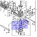 Pointeau de carbu pour Yamaha XS 750, XS 250 et XS 400 de 1979 et XS 1100 de 1980