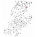 Cache compteur pour Yamaha Xmax 125 et 250 de 2010 à 2013
