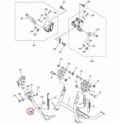 Béquille latéral pour Yamaha Tmax 530 de 2012 à 2014