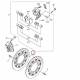 Disque avant droit ou gauche pour Yamaha YZF R1 de 2004 à 2006