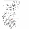 Disque avant droit ou gauche pour Yamaha YZF R1 de 2004 à 2006