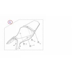 Selle bi place d'origine pour Yamaha MT09 de 2014 à 2016