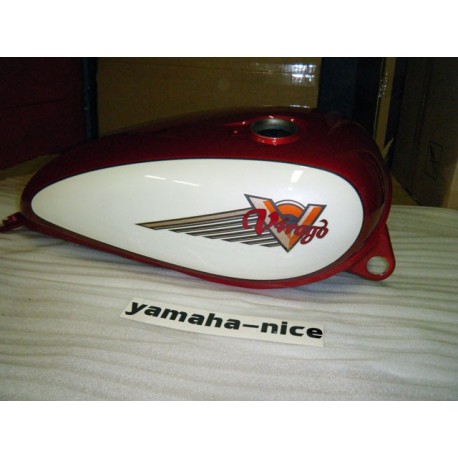 Reservoir essence rouge pour YAMAHA VIRAGO 535 de 1996