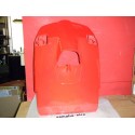 Tablier protege jambe rouge pour YAMAHA BELUGA 80 de 1985