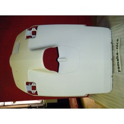 Tablier protege jambe blanc pour YAMAHA BELUGA 80 de 1983 à 1987